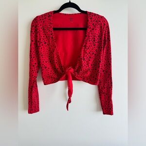 Sunday best tie up top